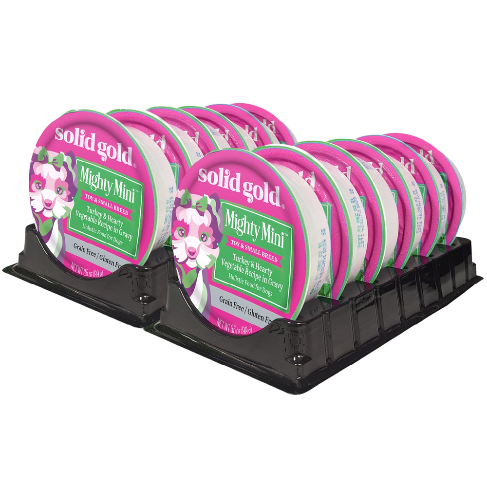 Solid Gold Lil' Boss aroma and texture appeal—picky-eater friendly.