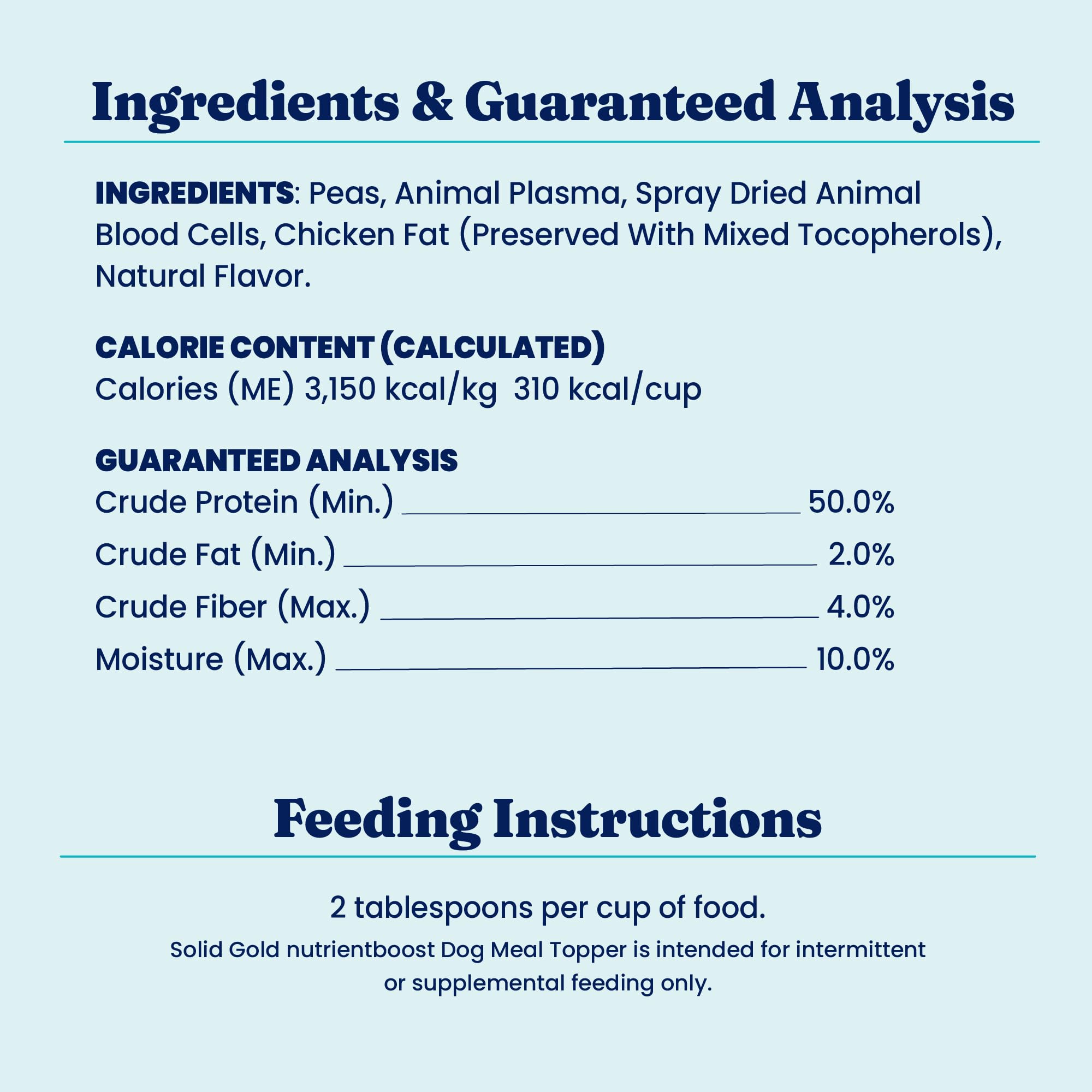 Solid Gold NutrientBoost enrichment-toy showing protein-rich topping during interactive play.