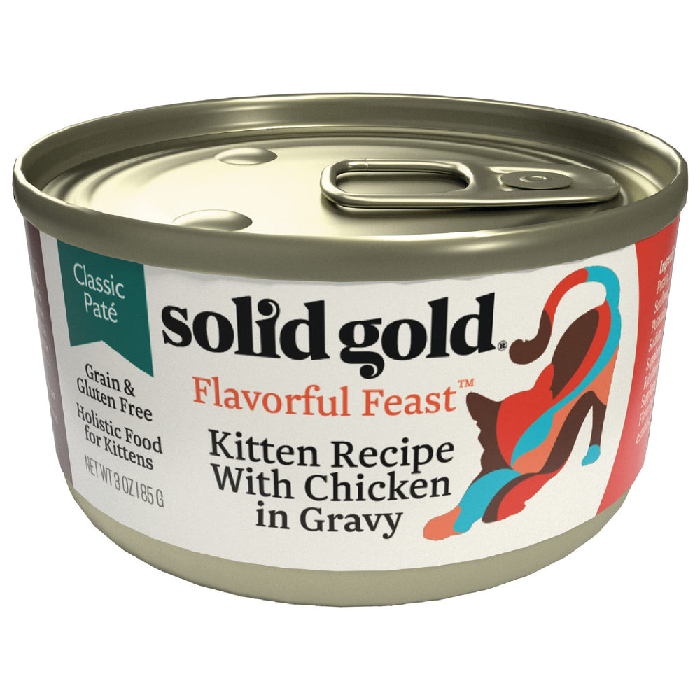 Solid Gold pate with fresh ingredients for versatile meals and toppers