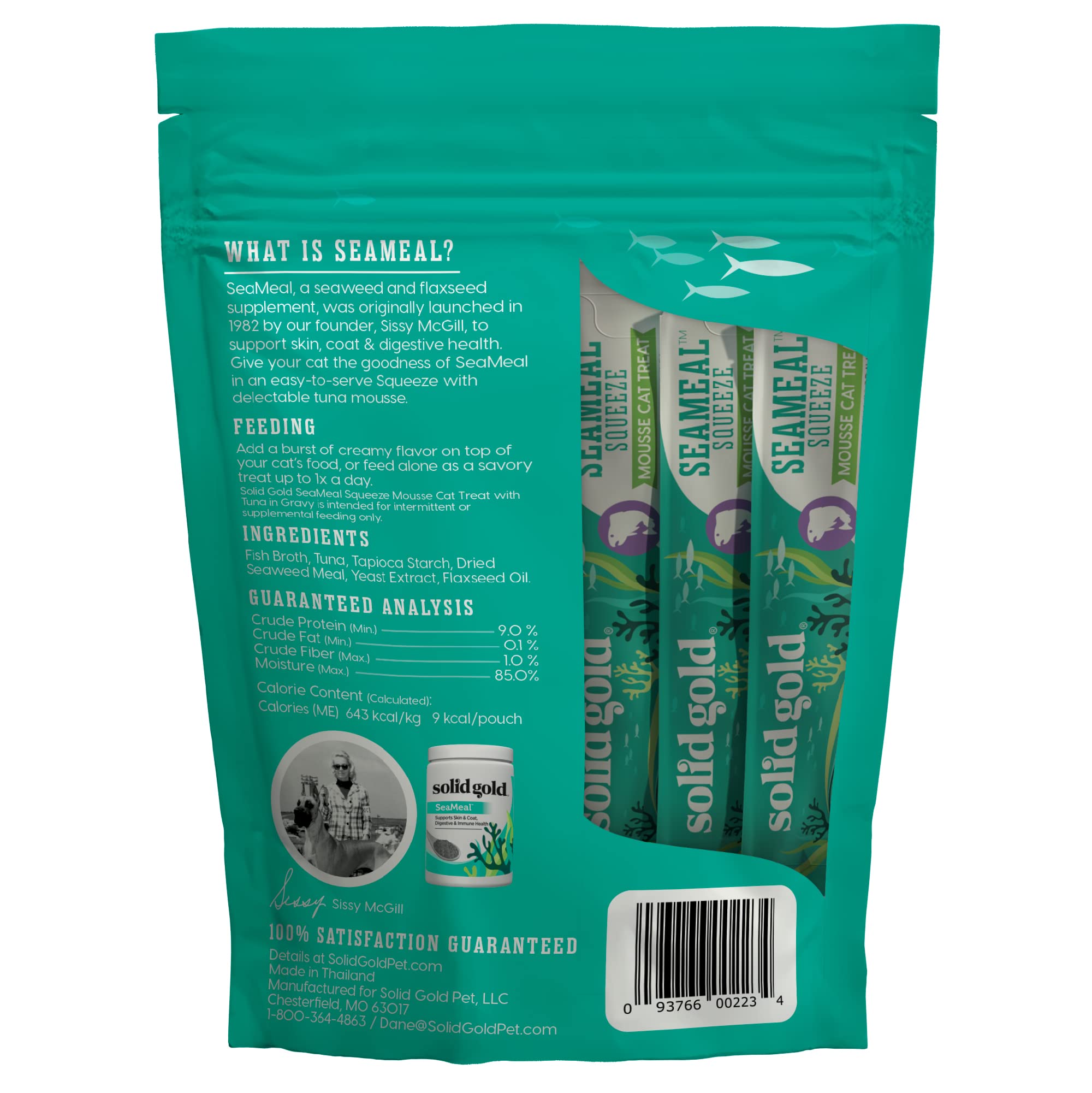 Solid Gold purr-friendly delivery; easy, stress-free treat time.