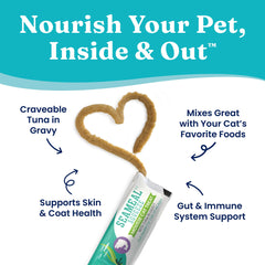 Solid Gold SeaMeal seaweed image highlighting gut-health fiber support.