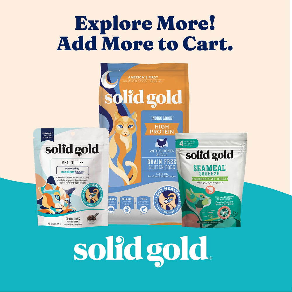 Solid Gold Tropical Blendz 16-pack box emphasizes value and convenience for households.