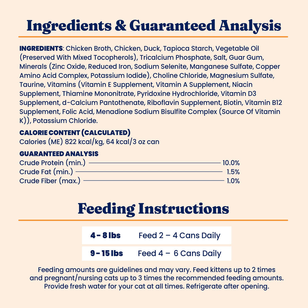 Grain-free and gluten-free formula highlighted by can label.