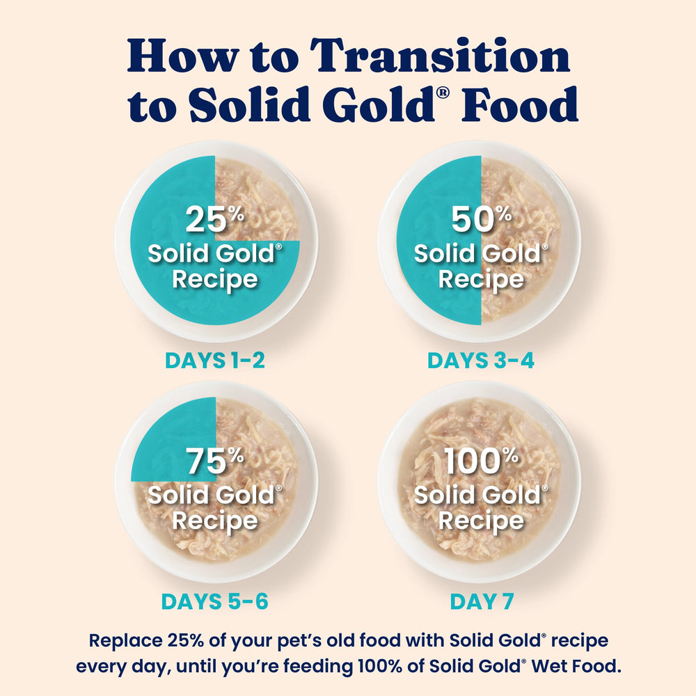 Solid Gold serving bowl photo demonstrates convenient, versatile meal options