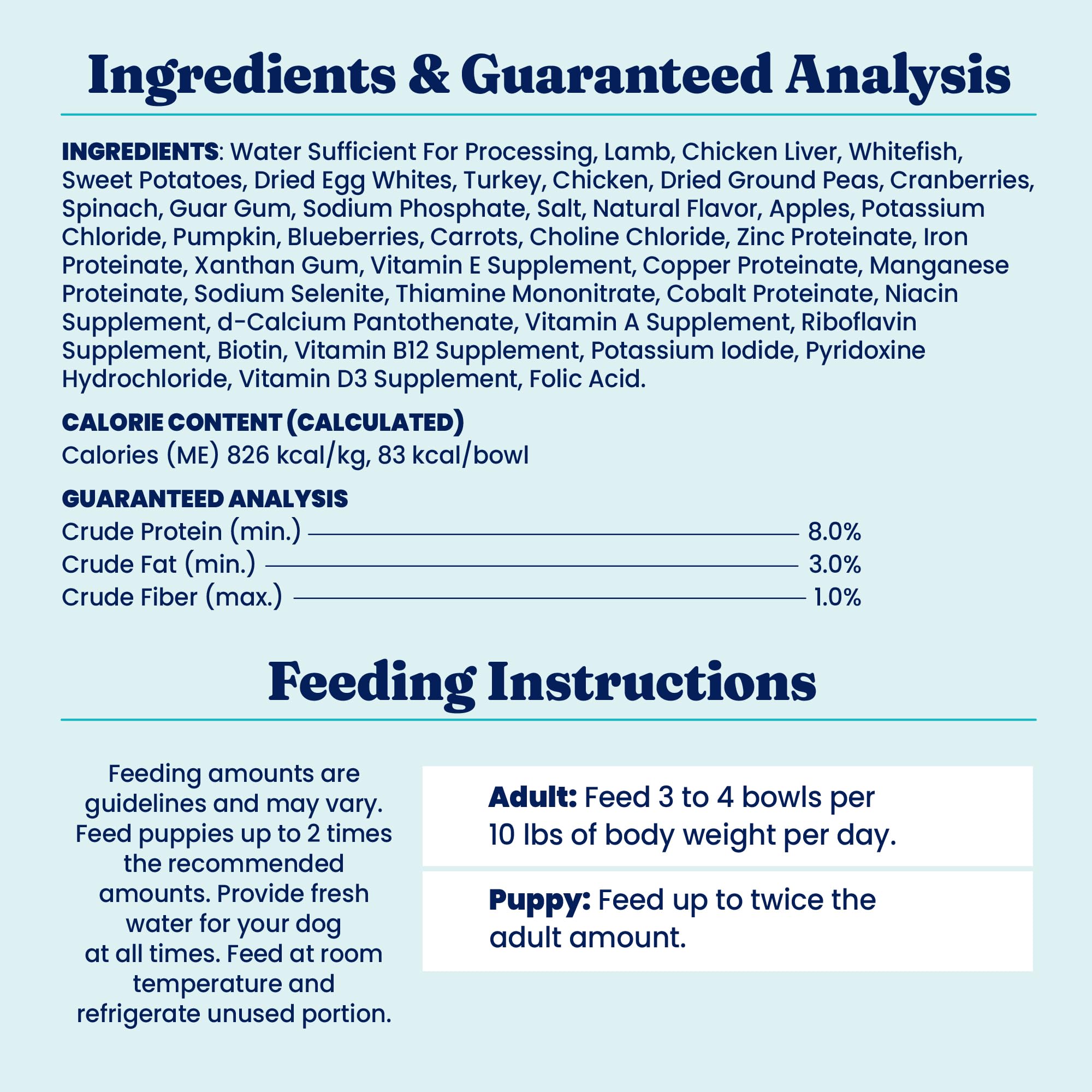 Solid Gold small-dogs-mini-sizes image: ideal portions for small breed meals
