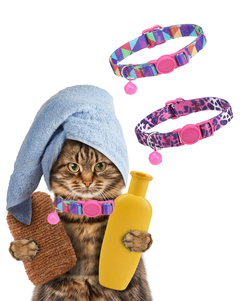 SOLMOONY soft polyester collar—comfortable, lightweight, durable for daily use.