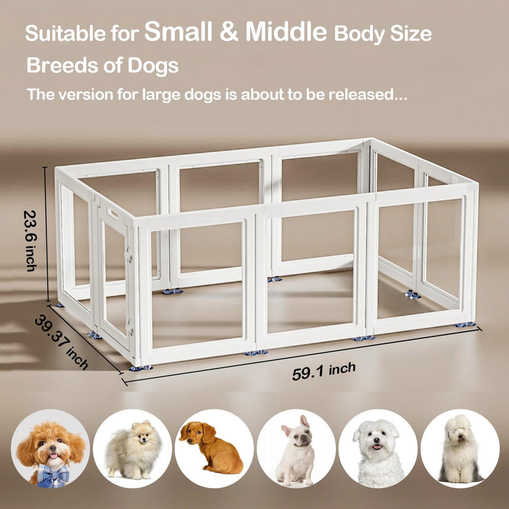 SOLOWINNER suction cups provide stable base on wooden or tile floors.