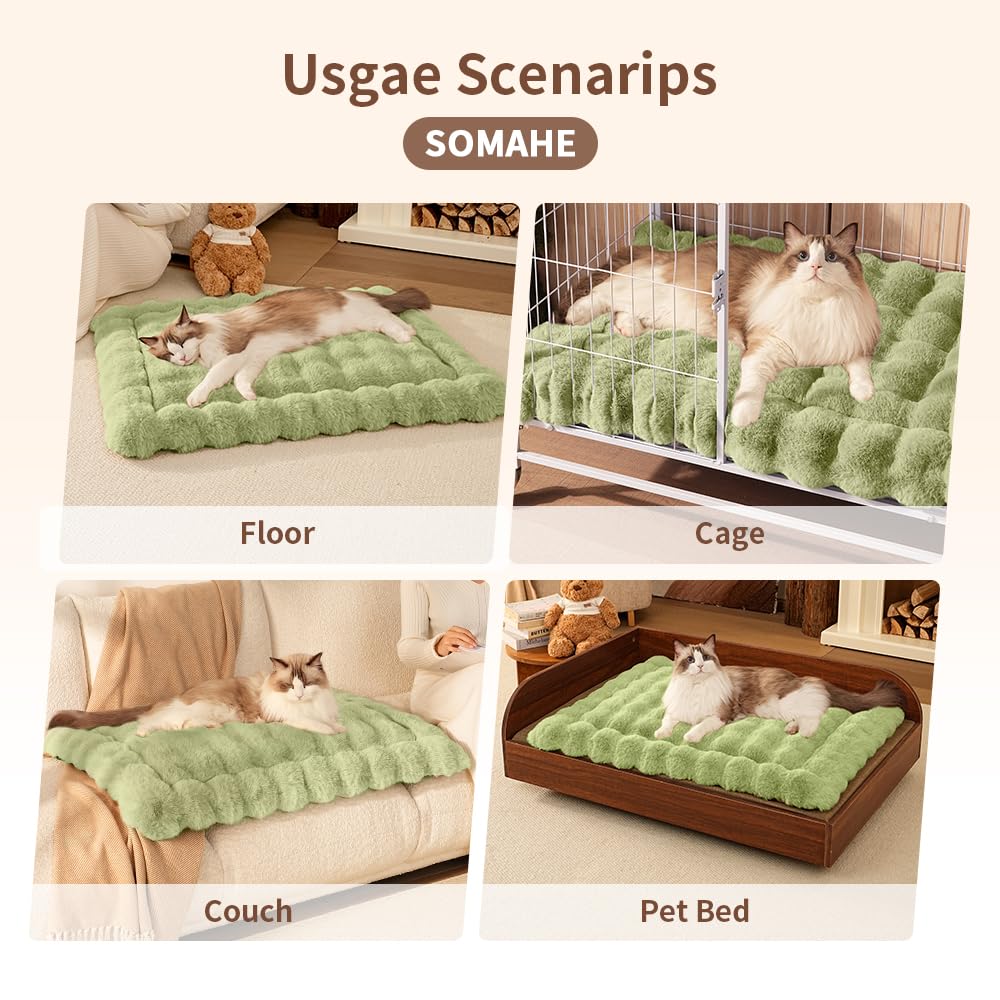 SOMAHE cat bed flat-support design supports pets of all ages