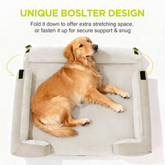 Song Puppy memory foam egg-crate close-up demonstrates even pressure relief