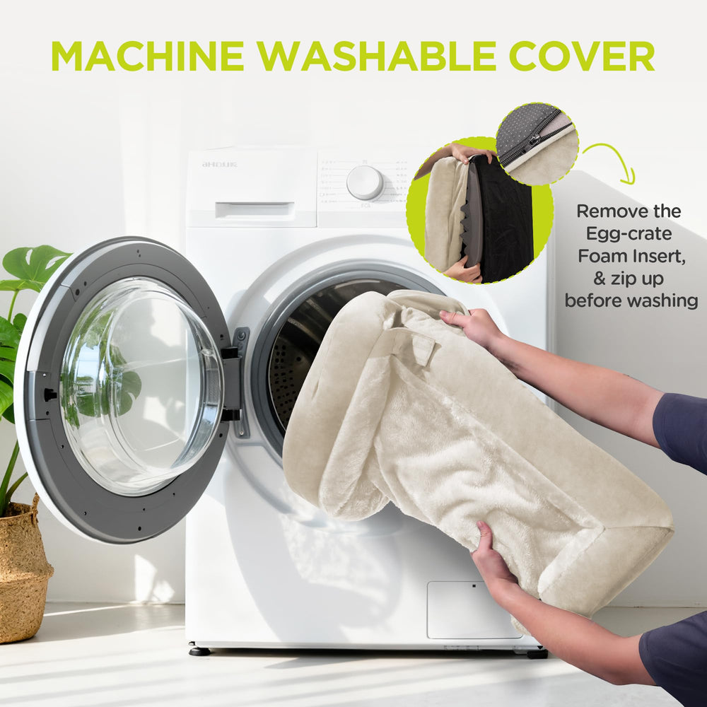 Song Puppy bed non-slip bottom keeps it in place on floors