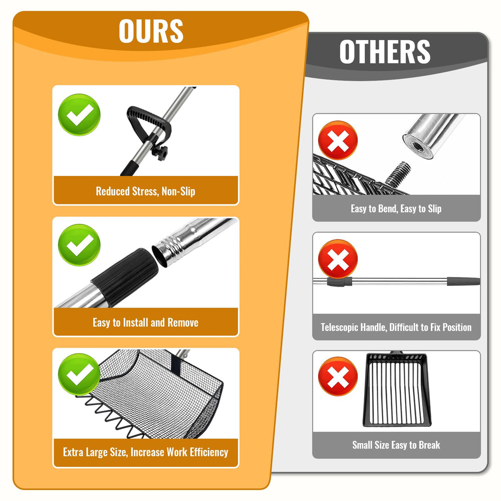 SONGLAM patented-design with 2-year warranty for reliable cleaning