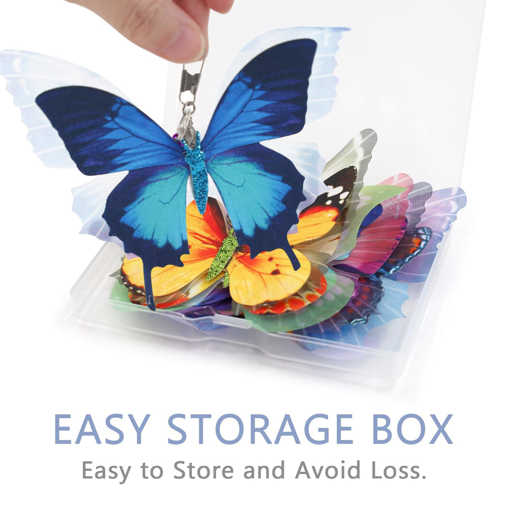 SONGWAY wand attachment storage box keeps butterfly toys organized and ready