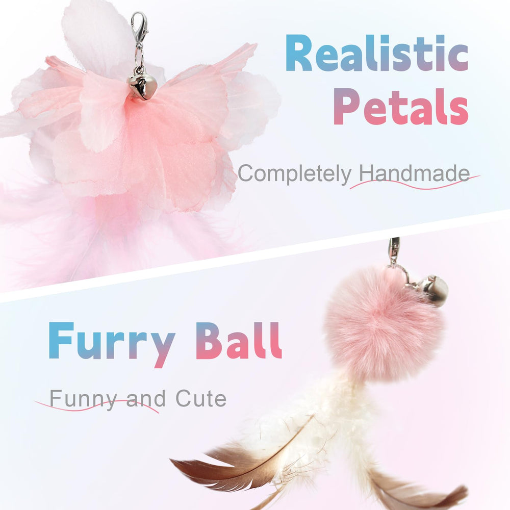 SONGWAY natural-feather toy delivers soft flutter to spark playful instincts