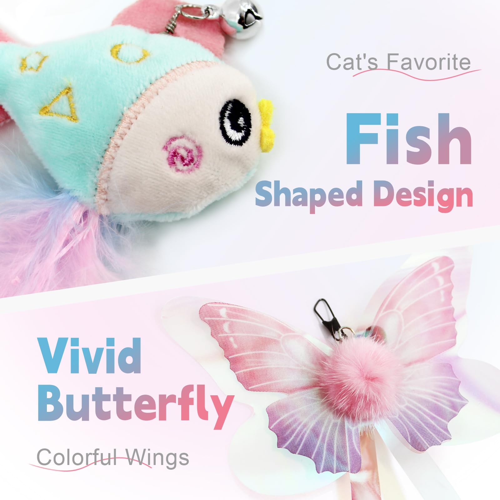 SONGWAY tassel plush toy offers varied textures for tactile exploration