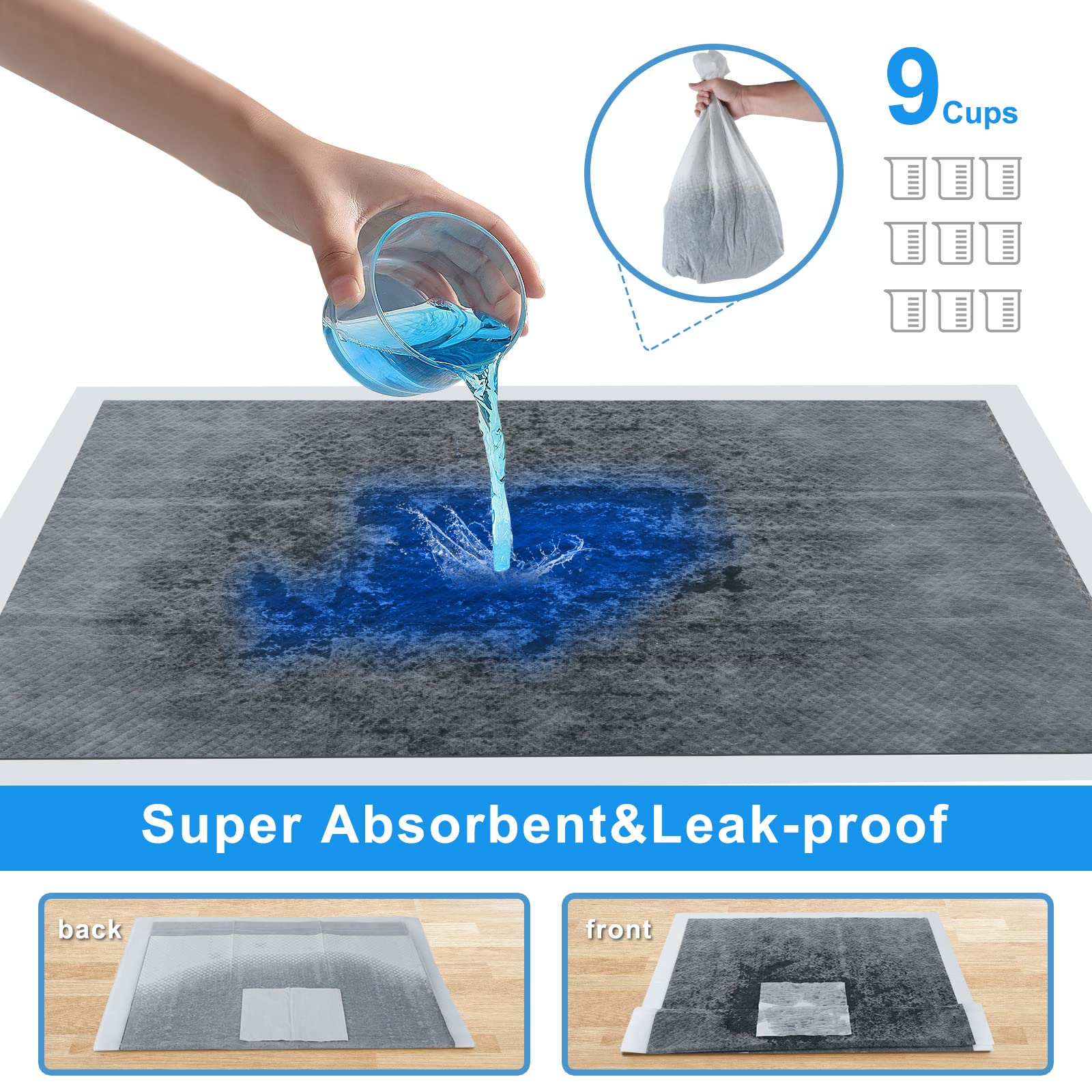 SONGYUAN quick-dry top layer speeds cleanup after accidents.