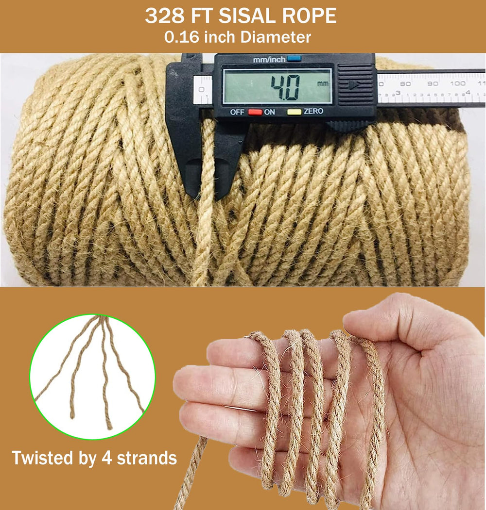 SONQUEEN cat tree DIY project with sisal rope