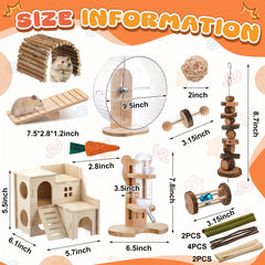 Sonwyoung maze wood house provides cozy hideaway and exploration space.