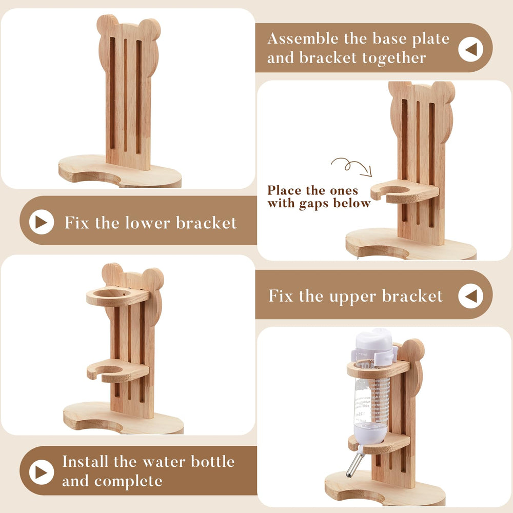 Sonwyoung small animal exercise set pairs activity with hydration for dwarf pets.