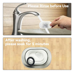 SOOFPET foam filter close-up captures solid impurities for cleaner drinking water