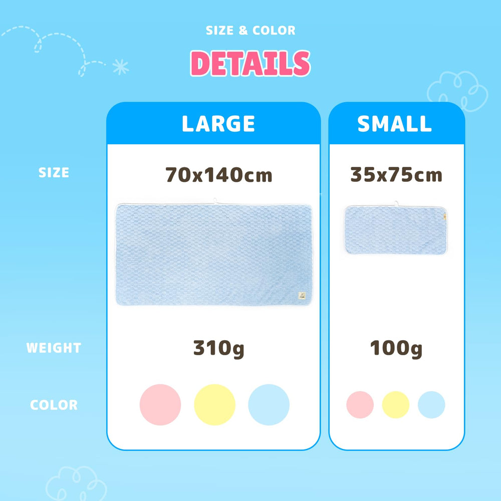 SOONTAN pink cloud towel is machine washable for easy care.