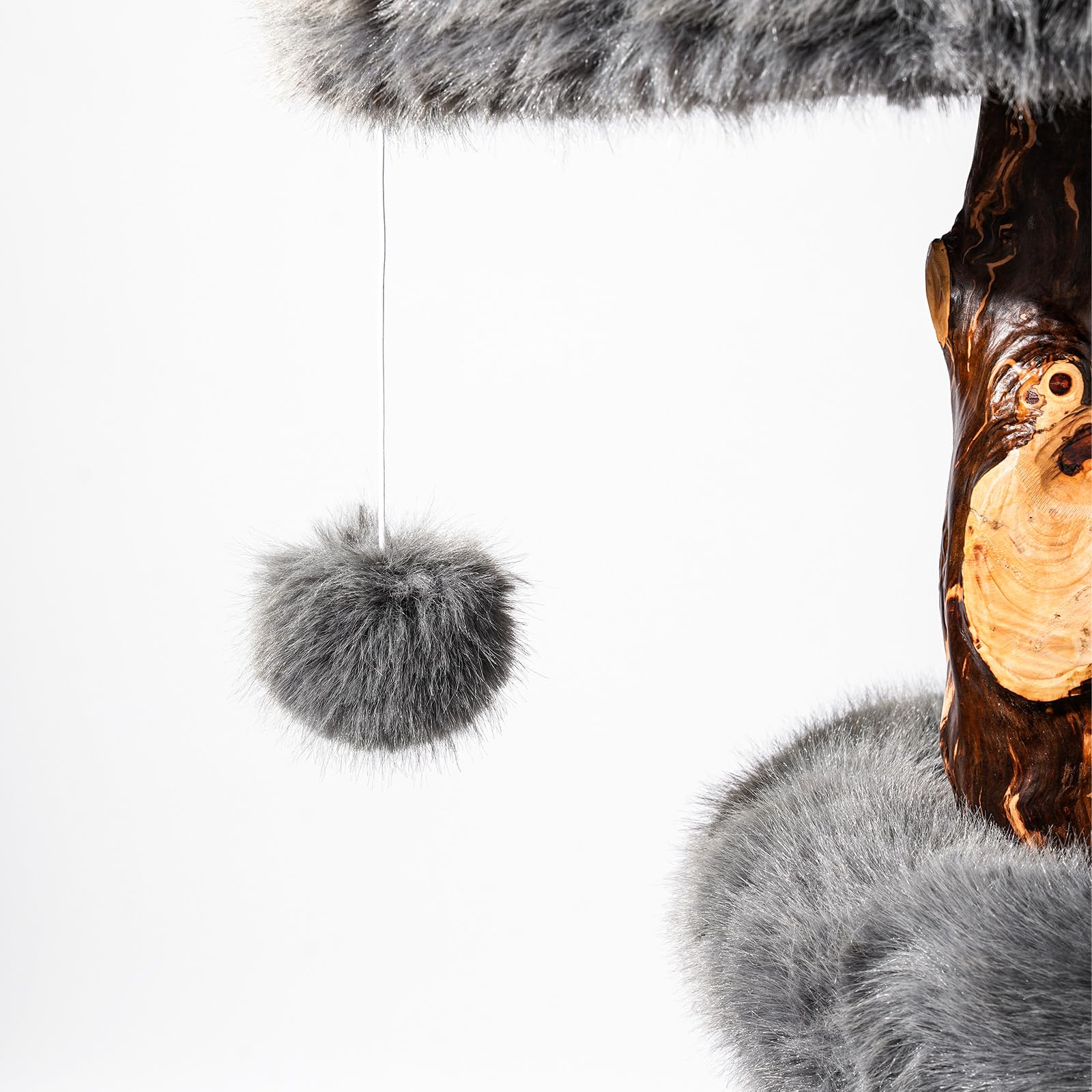 Sopapets aesthetic cat tree dangling toy ball sparks playtime and curiosity