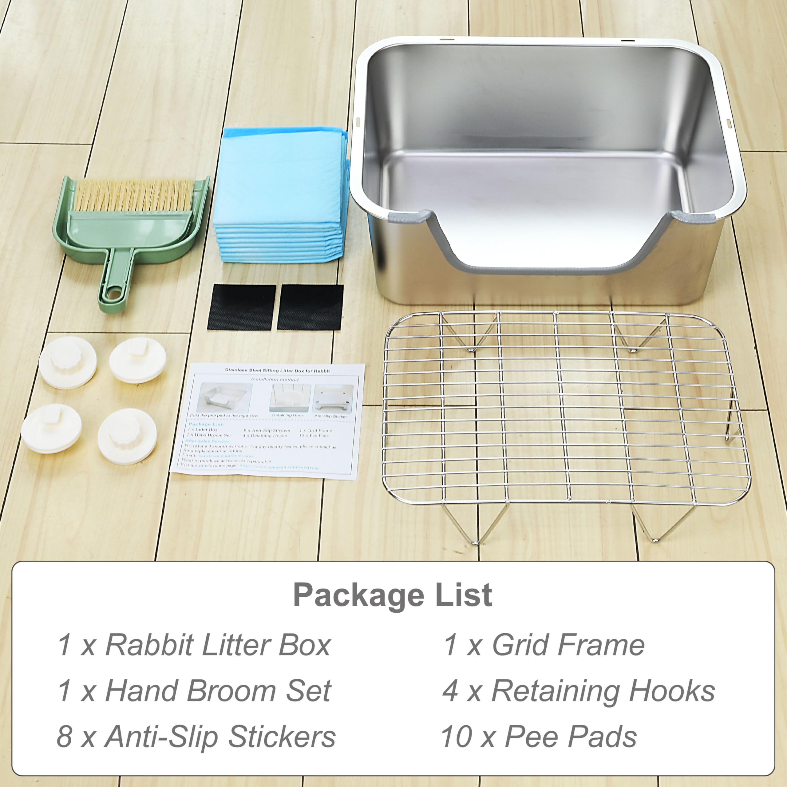 Sorstrem raised-edge design helps prevent urine leakage.