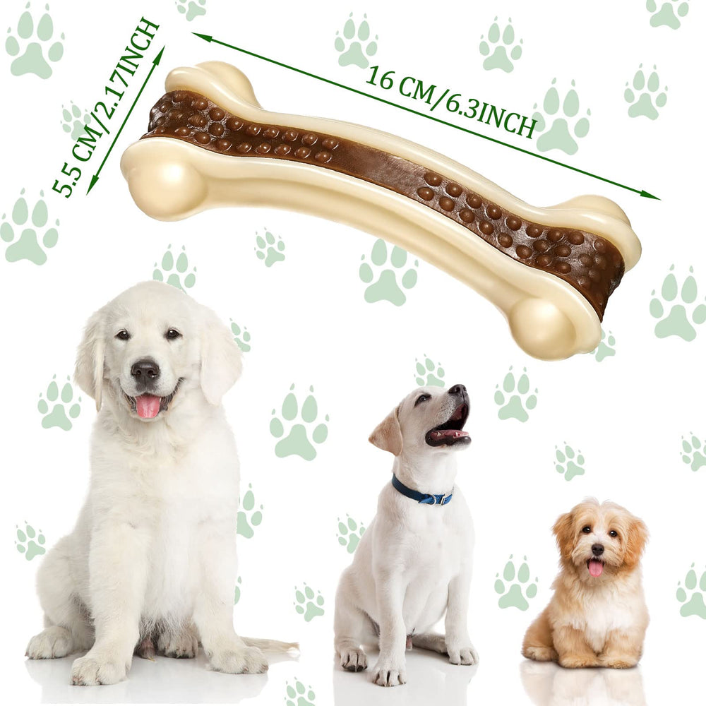 Sosation nylon beef-flavor dog chew delivers long-lasting entertainment during tough chews.
