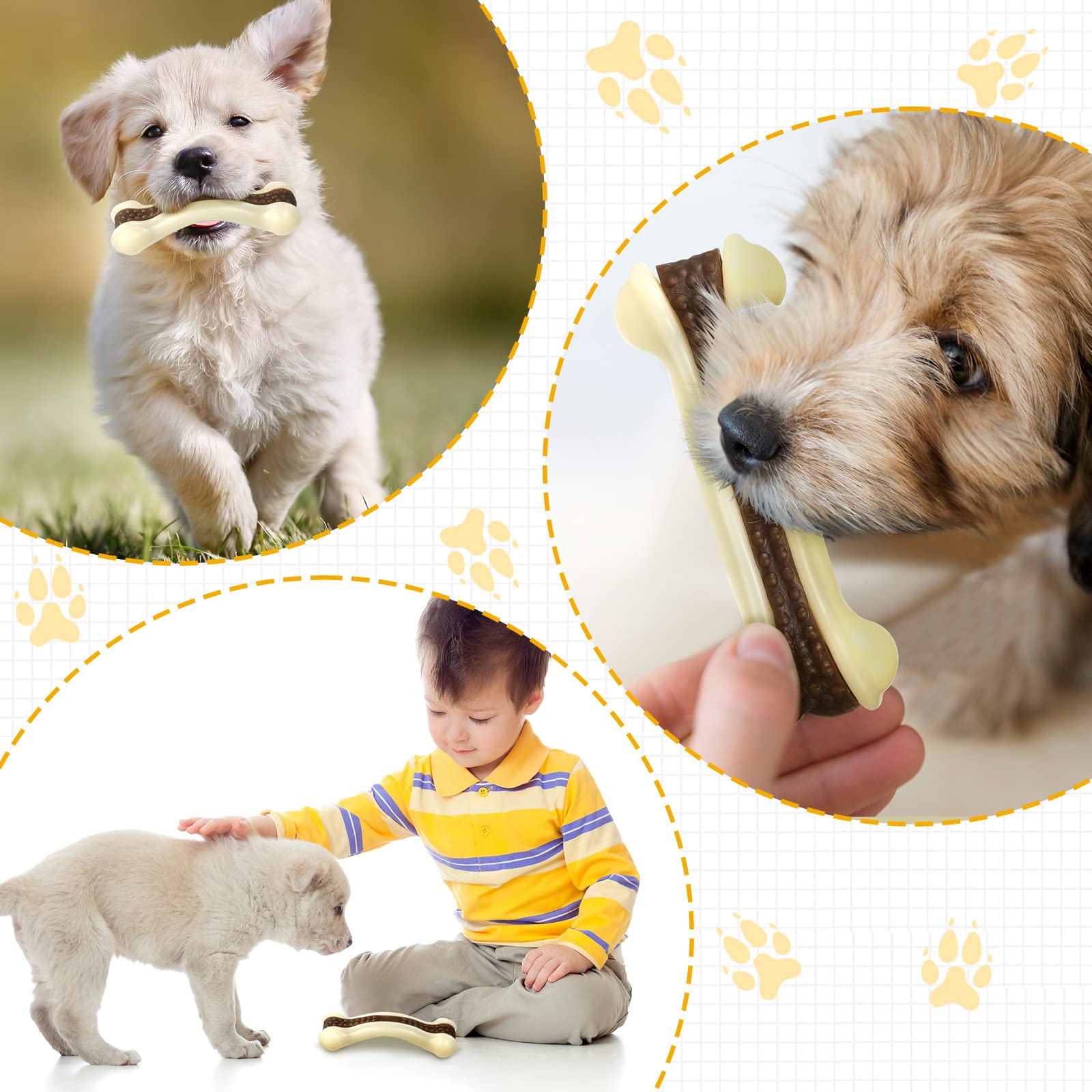 Sosation nylon dog chew toy gift pack for aggressive chewers.