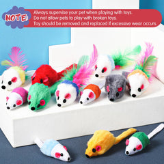 Sosation plush mouse toy with soft texture ideal for gentle play