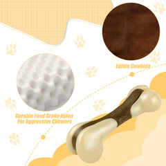 Sosation puppy teething chew aids oral exploration and reduces boredom.