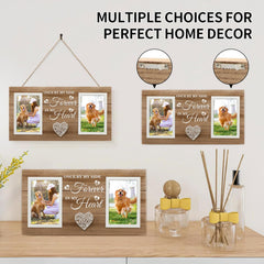 SOUHONEY dog memorial frame in 10x8 size for prominent display.