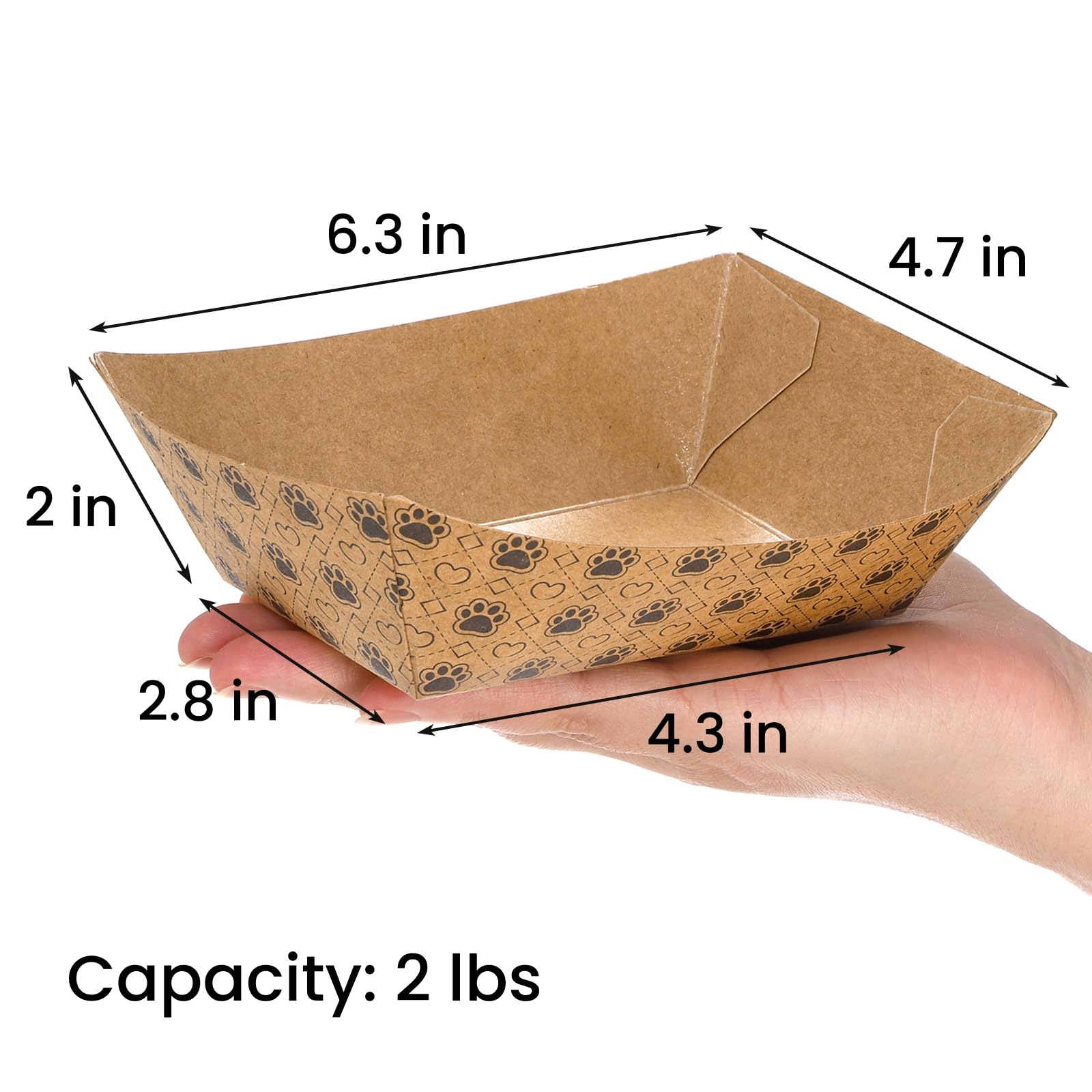 SOUJOY kraft paper material closeup showing sturdy, leak-resistant bowls for on-the-go meals.