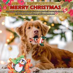 Soulchen Elk dog toy with squeaker for interactive training and play