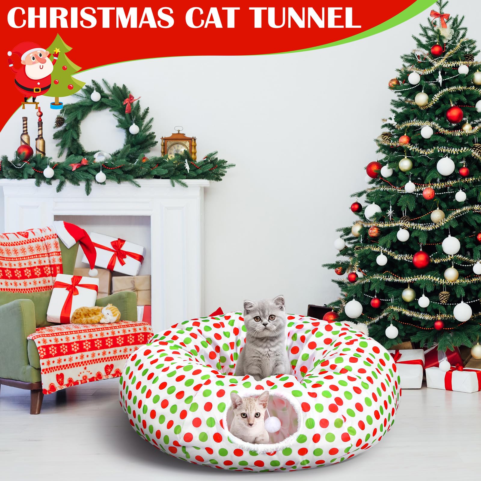 Soulchen tree protector mat connection shows secure hook and loop attachment for tidy setup.