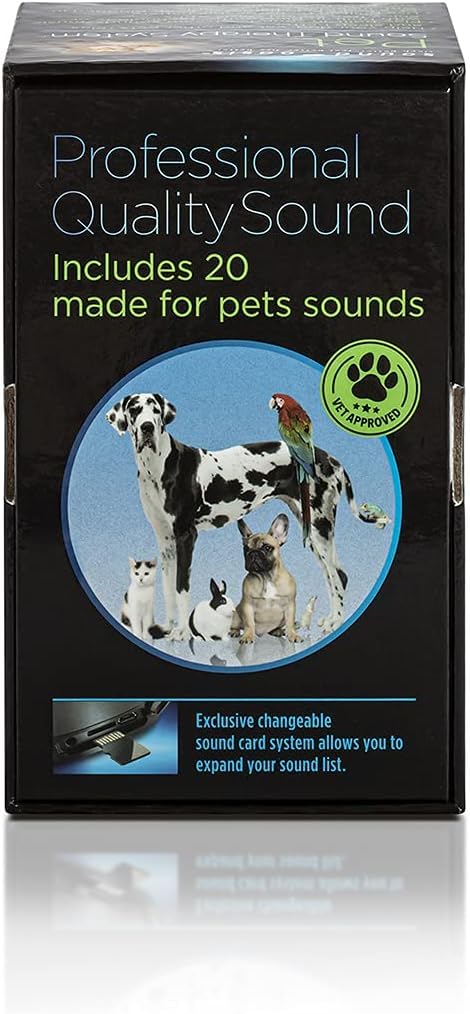 Sound Oasis packaged kit shows complete pet therapy setup