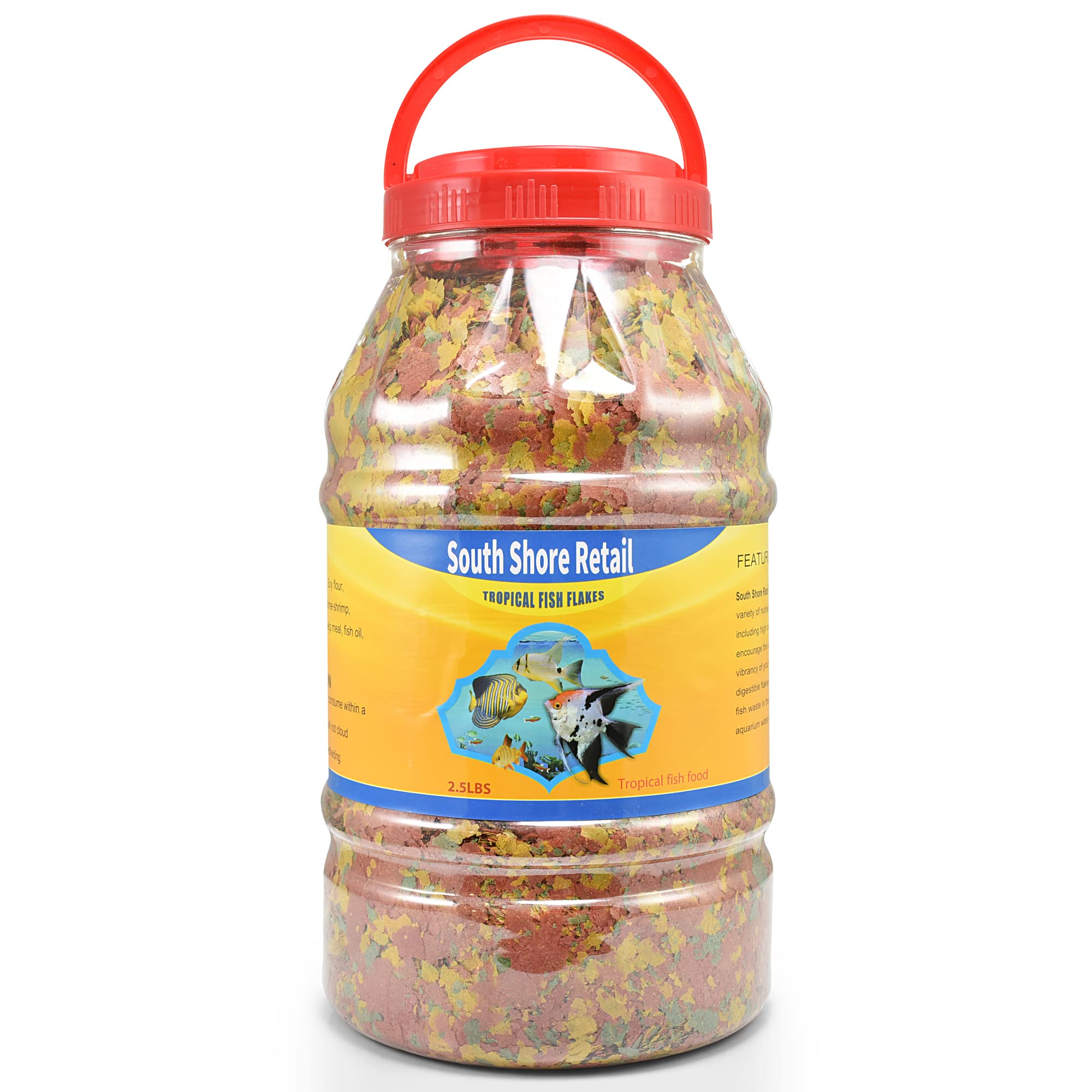 South Shore Retail 2.5lb bulk packaging is convenient for regular feeds.