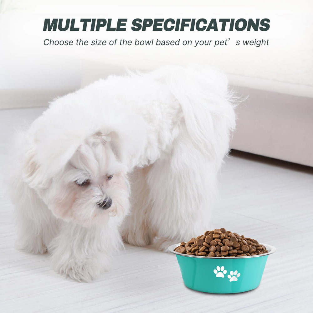SOUXU durable stainless steel dog bowl, rust-resistant and built to last