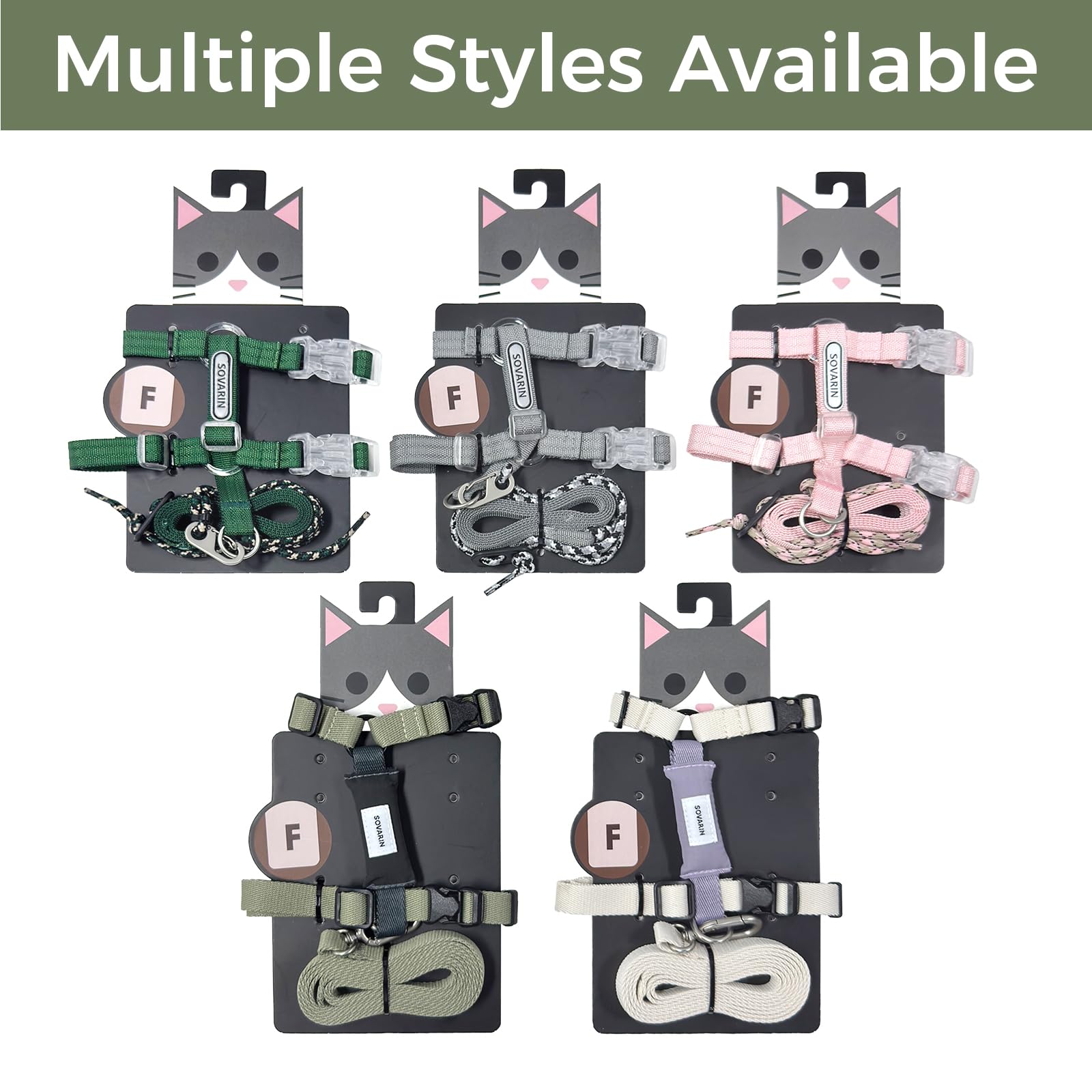 Sovarin skin-friendly durable fabric and rust-proof hardware.