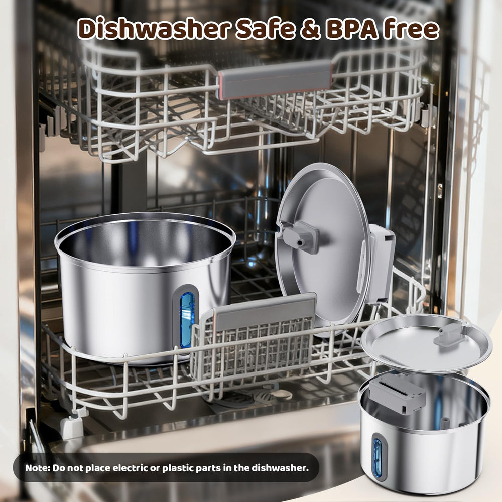 Soxmuc stainless steel design is easy to clean, saving you time.