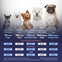 SPACE LION dog puffer jacket neck chest leg adjusters enable a customizable snug fit.