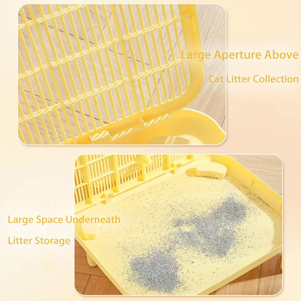 SpaceTime safe, odorless materials support a healthy, low-odor cat area.