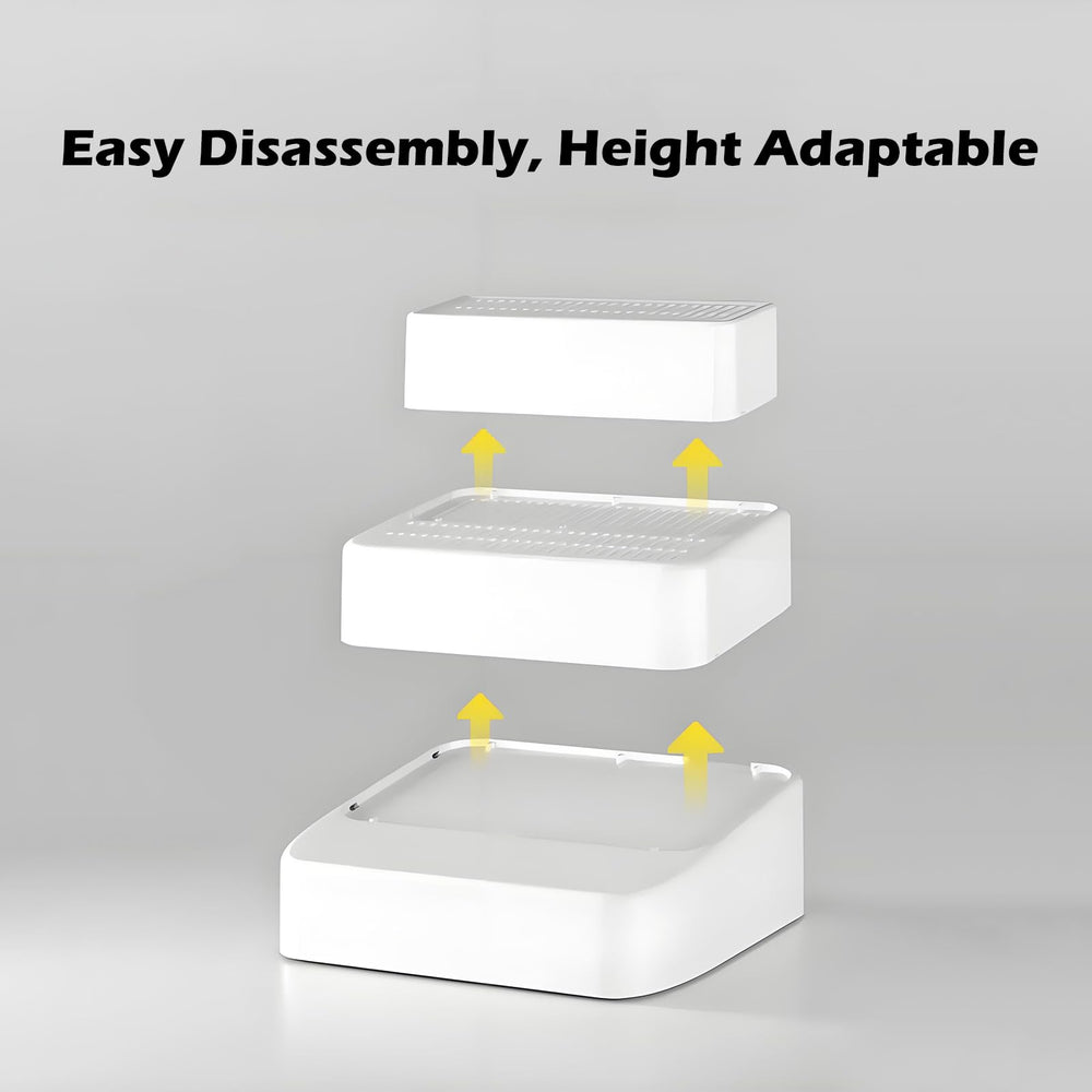 SpaceTime easy-clean materials allow quick rinsing and hygiene maintenance.