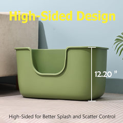 SpaceTime easy-to-clean interior supports quick maintenance after litter duties