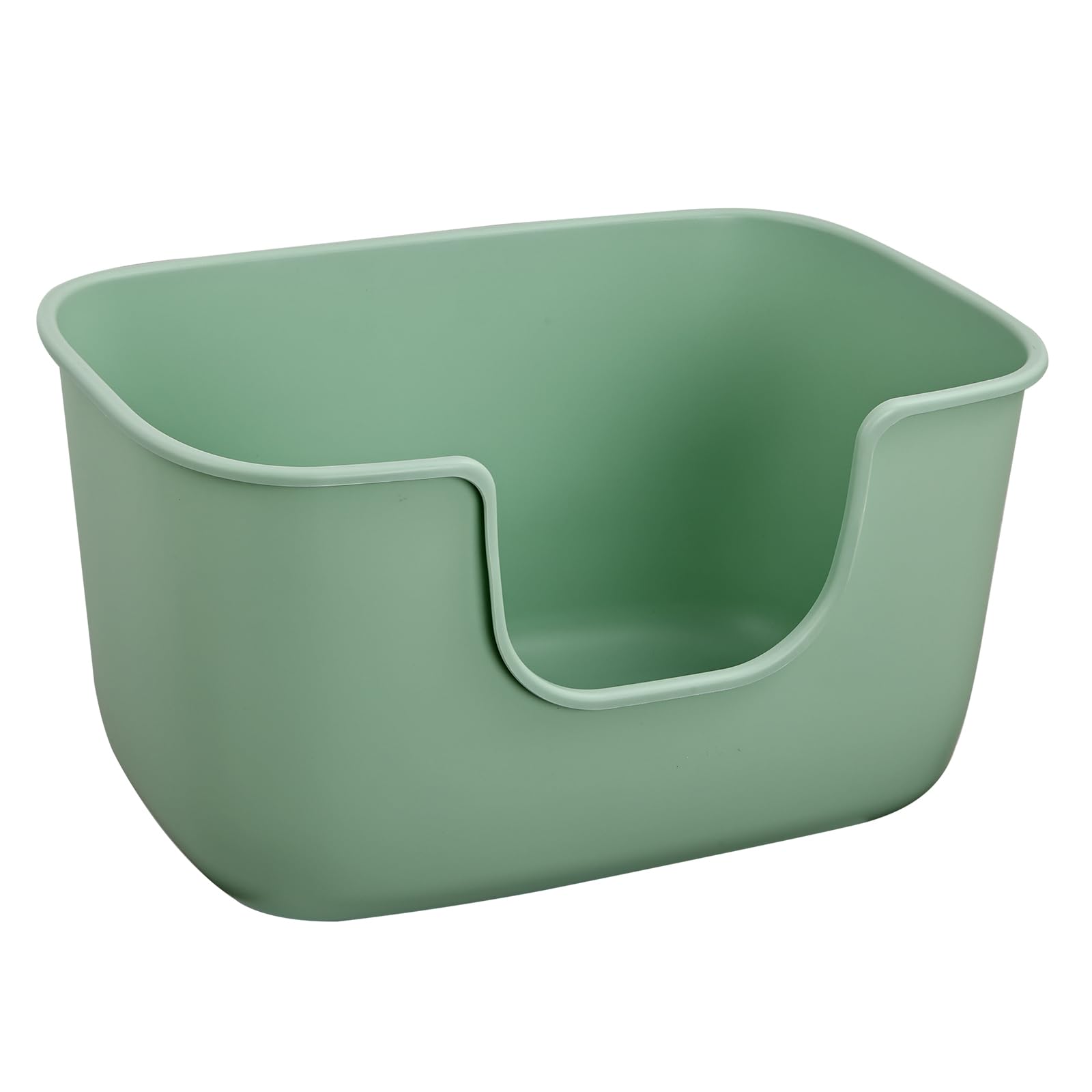 SpaceTime extra large litter box with high sides to prevent mess and spills