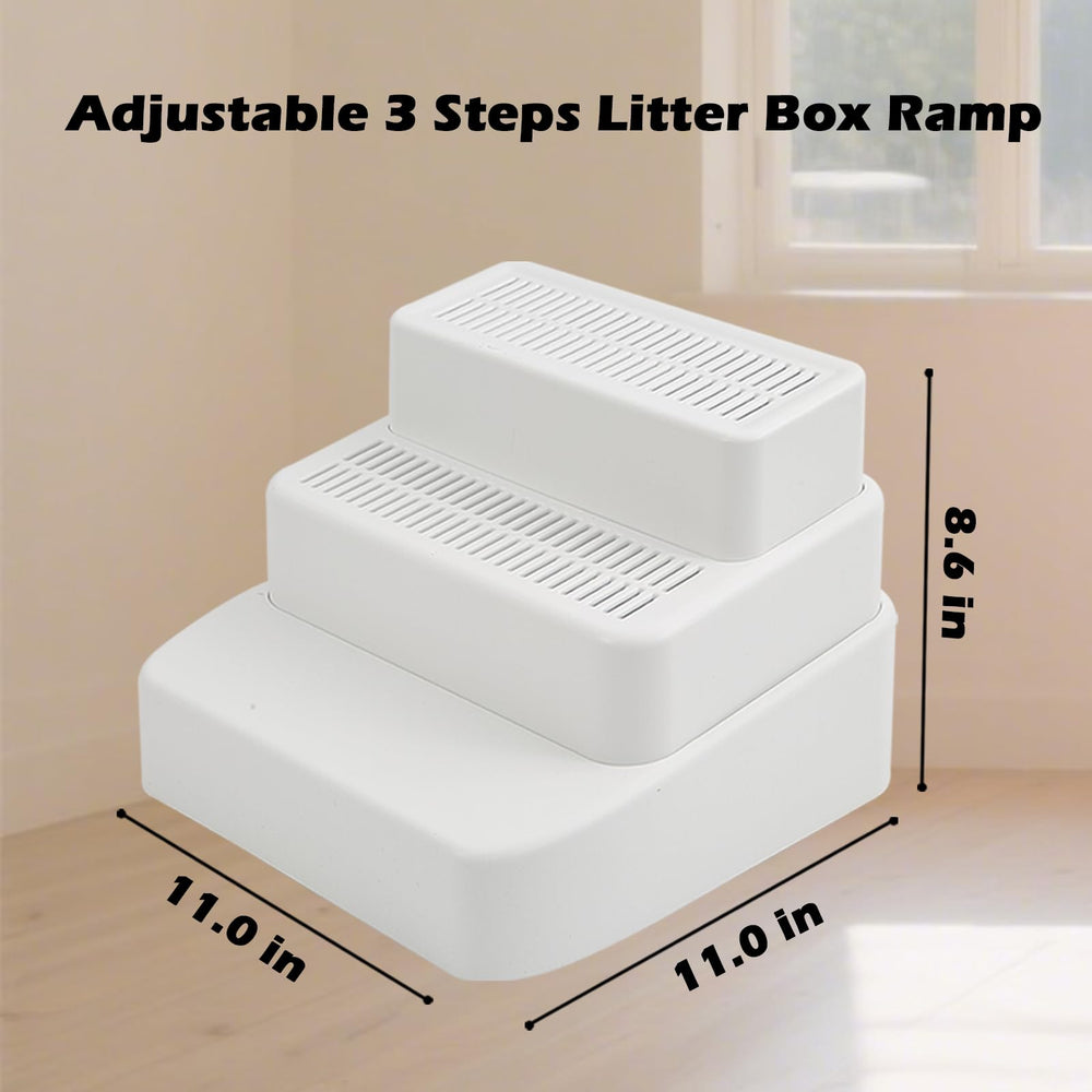 SpaceTime floor-protection mat helps keep the surrounding area tidy.