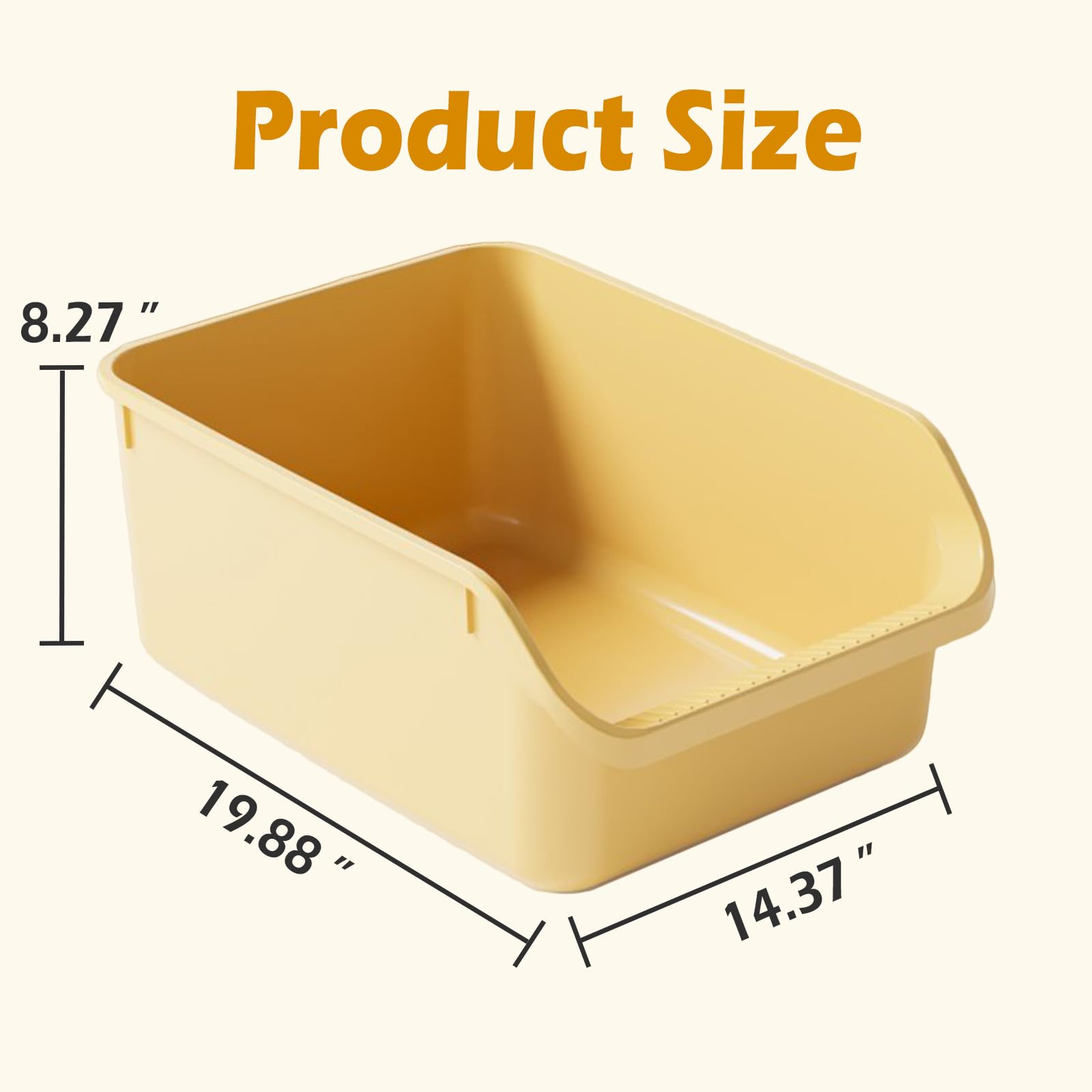 SpaceTime Large Cat Litter Box Grey easy-clean design with smooth, washable surfaces.