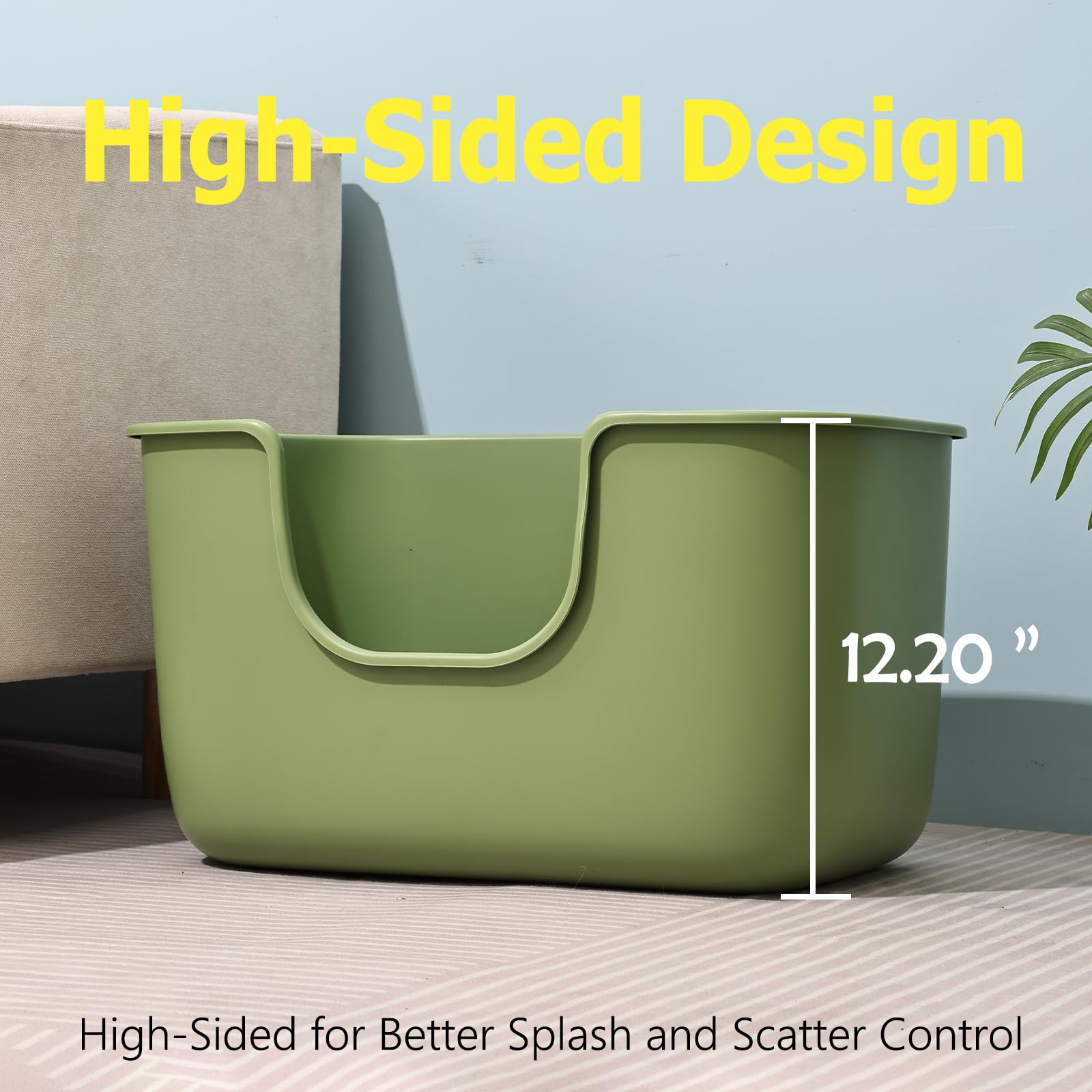 SpaceTime seamless one-piece interior simplifies cleaning and reduces cracks.