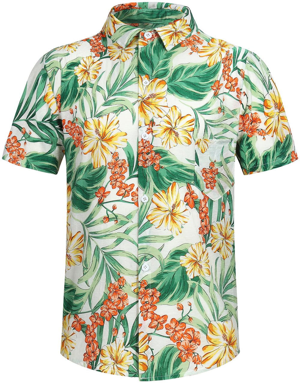 Spajoy Hawaii dog-shirt back view showing vibrant colors for outdoor photos