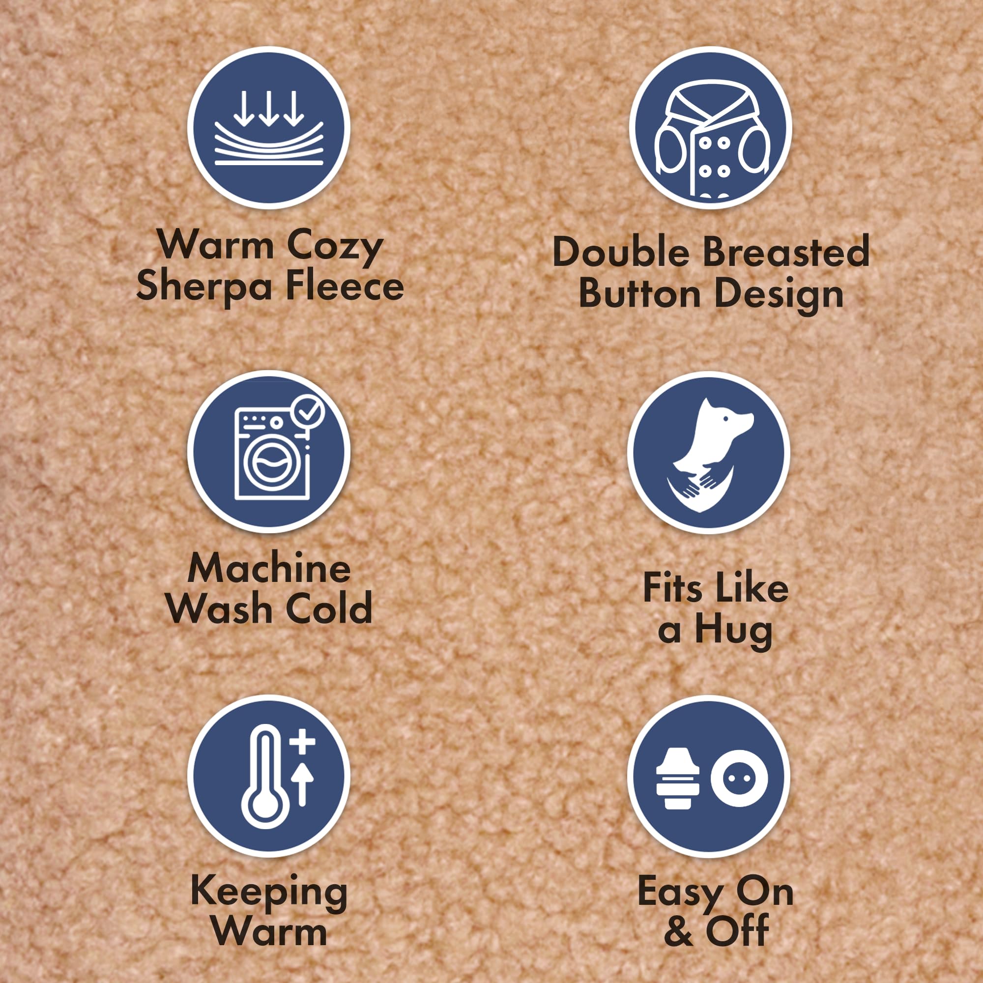 Spark Paws hood securely buttons for active dogs during play.