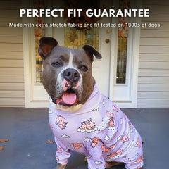 Spark Paws ultra-soft fleece fabric highlights hug-like comfort and reassuring warmth.